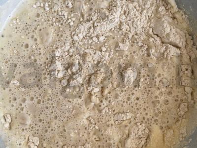 Obuolių blyneliai Žingsnis 3