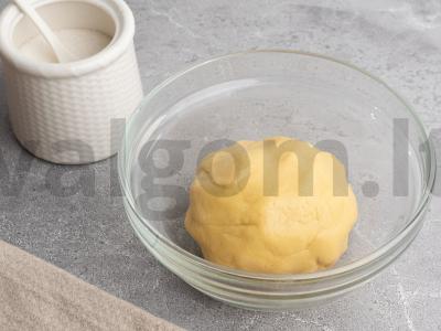 Smėlio sausainiai su mandarinais Žingsnis 2
