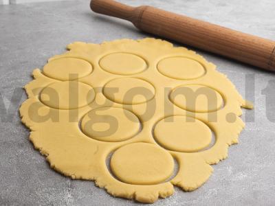 Smėlio sausainiai su mandarinais Žingsnis 3