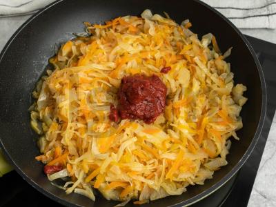 Kopūstai su kalendromis ir soromis Žingsnis 5