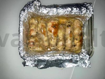 Vištienos šlaunelės su grybais Žingsnis 5