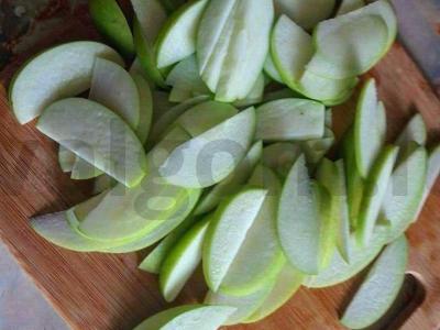 Šešių ingredientų charlotte: greičiausias ir skaniausias Žingsnis 1