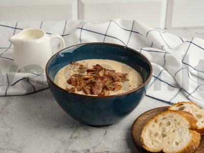 Bulvių košė su mocarela ir šonine Žingsnis 5