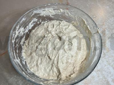 Tingus ciabatta Žingsnis 2