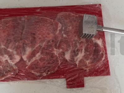 Kepta kiaulienos sprandinė Žingsnis 1