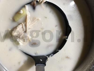 Sūrio sriuba su grybais Žingsnis 4