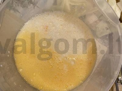 Blyneliai su cukraus pakaitalu Žingsnis 2