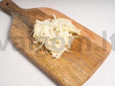 Žuvies salotos žiemai Žingsnis 2