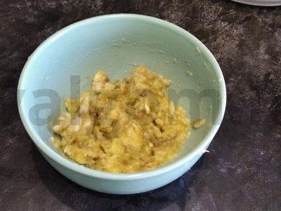 Bananiniai sausainiai Žingsnis 1