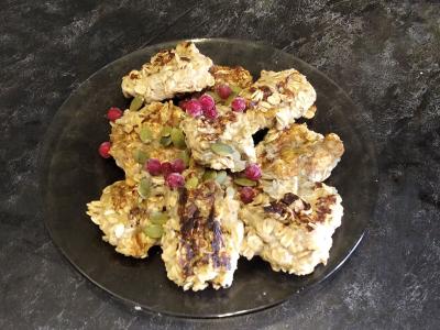 Bananiniai sausainiai pagrindine nuotrauka