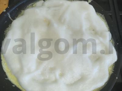 Omletas "Poulard" pusryčiams Žingsnis 5