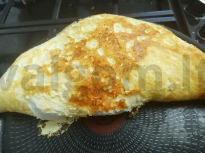 Omletas "Poulard" pusryčiams Žingsnis 6