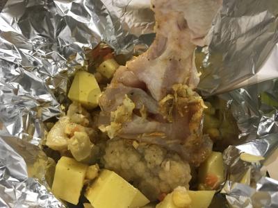Blauzdelė, kepta ant daržovių pagalvės Žingsnis 5