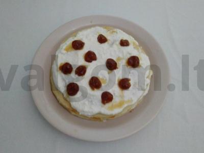 Blynų tortas su varške ir grietine Žingsnis 4