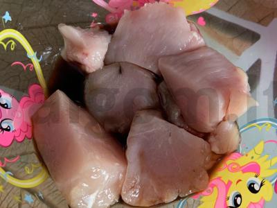 Vištienos kebabas Žingsnis 2