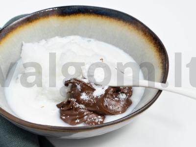 "Nutella" kokteilis. Žingsnis 2