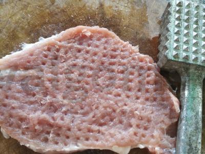 Wiener Schnitzel Žingsnis 1