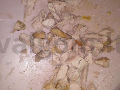 Kalakutienos sriuba su žaliaisiais žirneliais Žingsnis 6