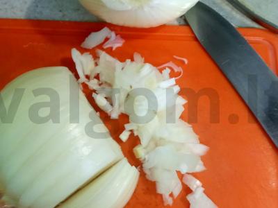 Bulvės su troškiniu Žingsnis 3