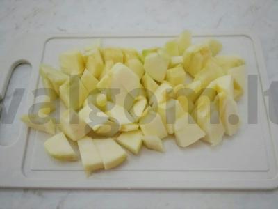 Ryžių pudingas su obuoliais Žingsnis 3