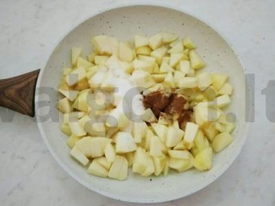 Ryžių pudingas su obuoliais Žingsnis 4