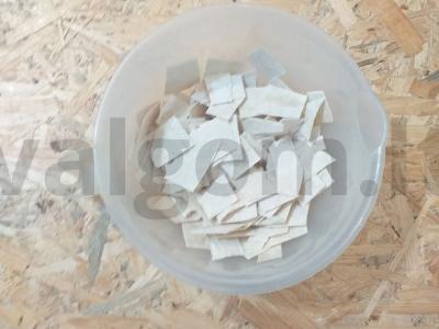 Tinginio akis keptuvėje Žingsnis 1