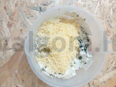 Tinginio akis keptuvėje Žingsnis 4