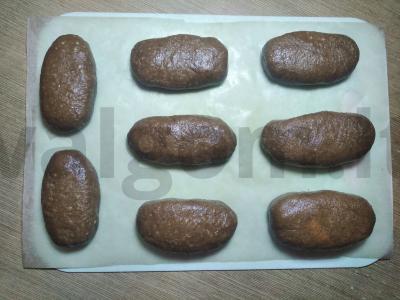 Bulvių pyragas su kakava ir kondensuotu pienu Žingsnis 3