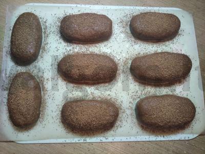 Bulvių pyragas su kakava ir kondensuotu pienu Žingsnis 4