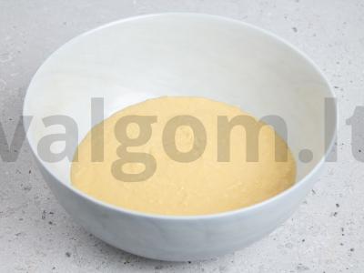 Itališkas kalėdinis keksiukas Žingsnis 1