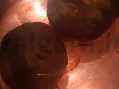 "Red Star" burokėlių salotos su putpelių kiaušiniais Žingsnis 2