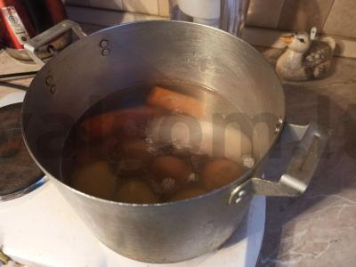 Gausus alyvuogių su alyvuogėmis ir vištiena Žingsnis 2