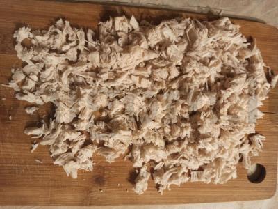 Gausus alyvuogių su alyvuogėmis ir vištiena Žingsnis 10