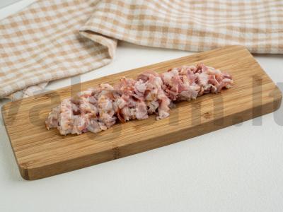 Žirnių košė su svogūnais ir šonine Žingsnis 1