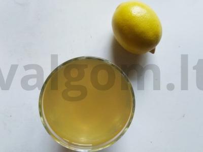 Citrinų gėrimas pagrindine nuotrauka