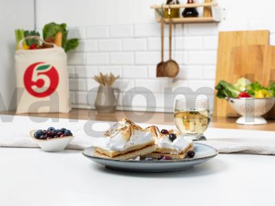 Citrinų meringue batonėlis pagrindine nuotrauka