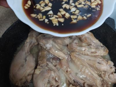 Vištiena sojos ir medaus padaže keptuvėje Žingsnis 5