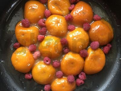 Mandarinų stebuklingas pyragas. Žingsnis 3