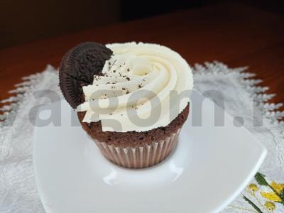 Puikus šokoladinis keksiukas pagrindine nuotrauka