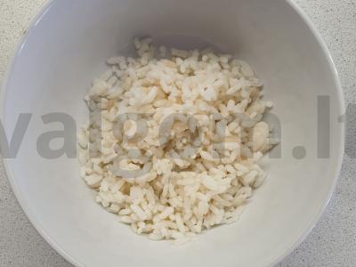 Ryžių troškinys kūdikiams Žingsnis 1