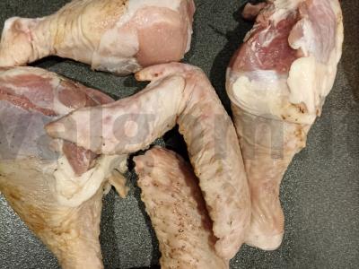 Orkaitėje keptas kalakutas Žingsnis 1