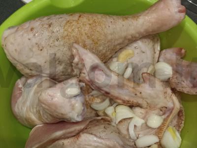 Orkaitėje keptas kalakutas Žingsnis 2