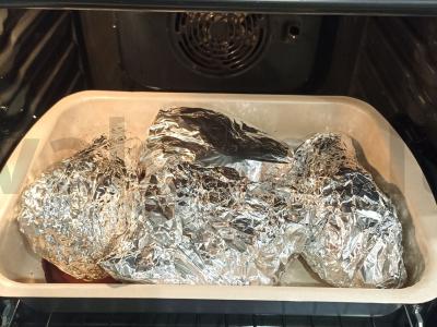 Orkaitėje keptas kalakutas Žingsnis 4