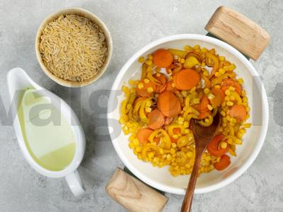 Daržovių sriuba su makaronais Žingsnis 1