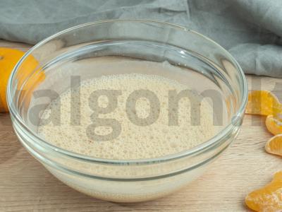 Kefyro ir mandarinų gėrimas su kakava Žingsnis 3