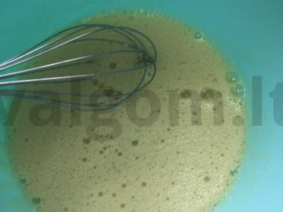 Blyneliai arba amerikietiški blyneliai Žingsnis 1