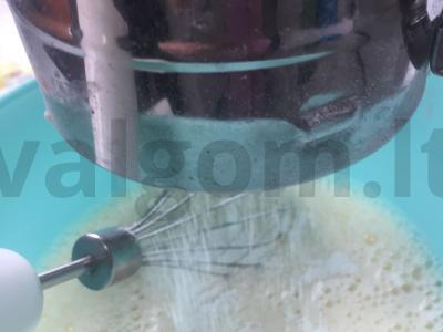 Blyneliai arba amerikietiški blyneliai Žingsnis 2