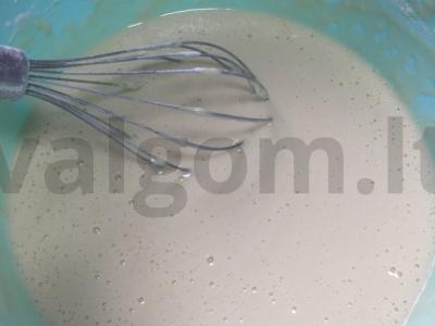 Blyneliai arba amerikietiški blyneliai Žingsnis 3