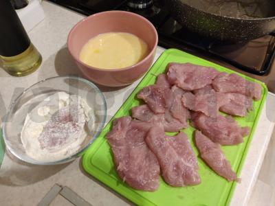 Kalakutiena sūrio tešloje Žingsnis 3