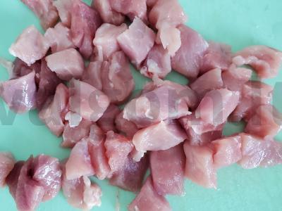 Dietinė sriuba su šparaginėmis pupelėmis Žingsnis 1